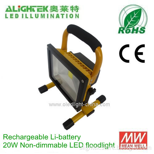 20w Portable Led Floodlight Hand-held Floodlight 12v/240v